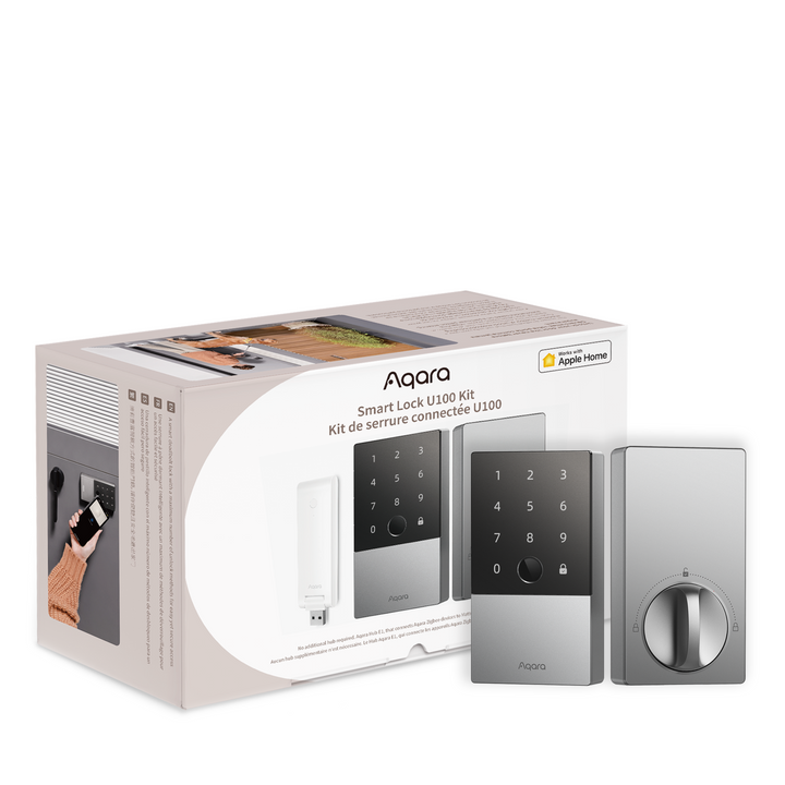 Aqara Smart Lock U100 (Kit includes Aqara E1 Hub)